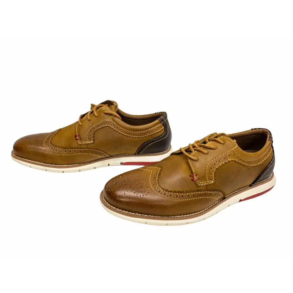 New Vance Co. Drake Men's Wingtip Dress Shoes Oxford Shoe 10